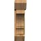 Ekena Millwork Balboa Slat Rough Sawn Bracket w/ Offset Brace, Western Red Cedar, 8"W x 30"D x 30"H BKT0806X30X30BOA06RWR - alternate 2